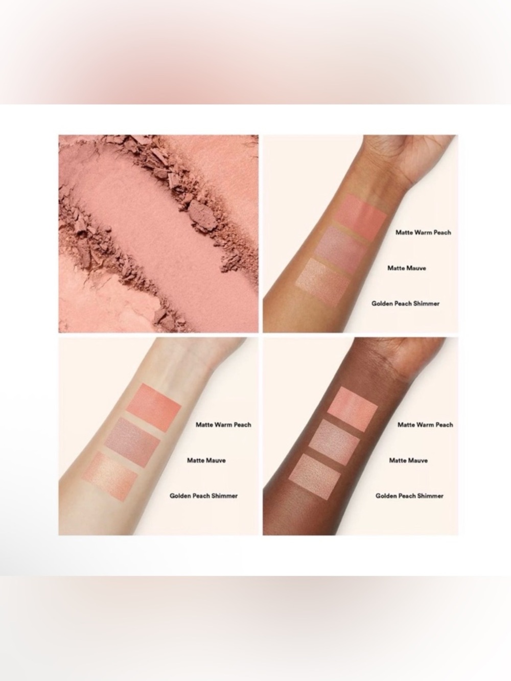 Ulta Beauty Coral Crush Blush Trio - Coral Shades - Picture 4 of 4